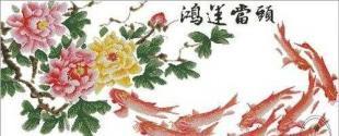 進(jìn)口繡線(xiàn)貴婦人十字繡花卉系列 鴻運(yùn)當(dāng)頭，點(diǎn)綴生活之美