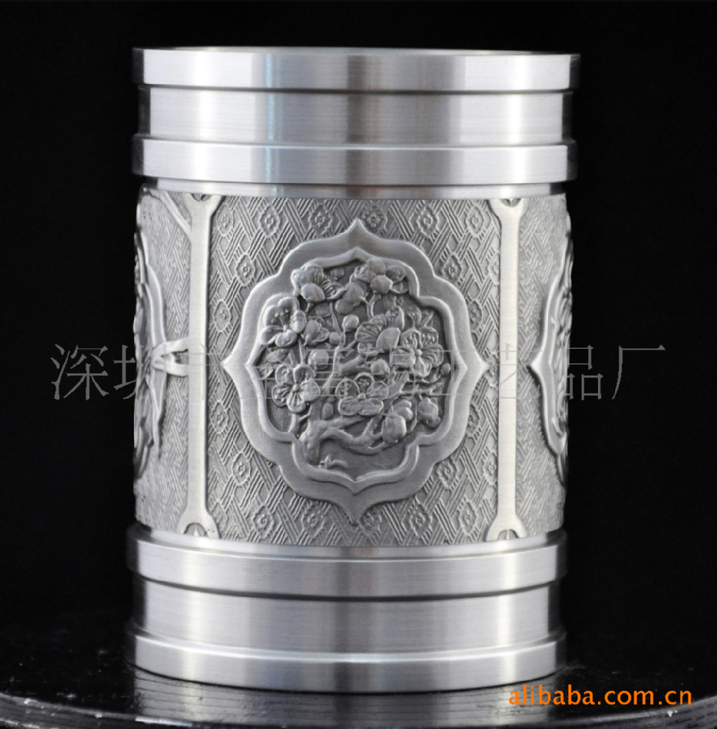 工廠定制純錫四季筆筒——?jiǎng)?chuàng)意會(huì)議與花卉禮品的理想之選